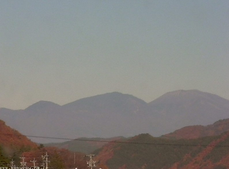 長和町和田庁舎浅間山方面ライブカメラ(長野県長和町和田)