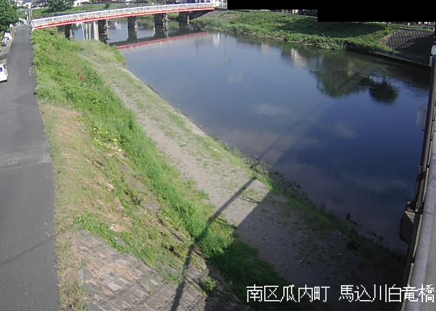 馬込川白竜橋ライブカメラは、静岡県浜松市南区の白竜橋に設置された馬込川が見えるライブカメラです。