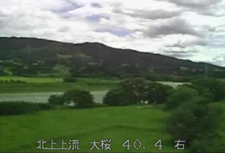 北上川大桜ライブカメラは、岩手県奥州市前沢区の大桜に設置された北上川が見えるライブカメラです。