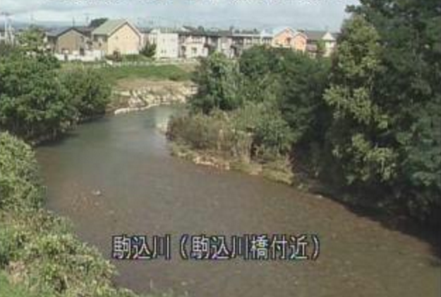 駒込川駒込川橋付近ライブカメラは、青森県青森市筒井の駒込川橋付近に設置された駒込川が見えるライブカメラです。