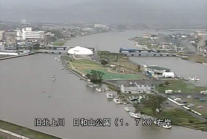 旧北上川日和山公園ライブカメラは、宮城県石巻市日和が丘の日和山公園に設置された旧北上川が見えるライブカメラです。