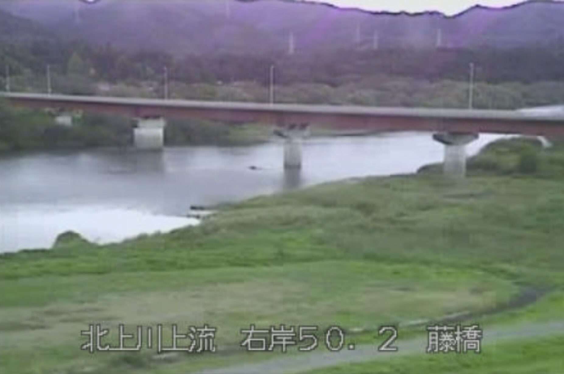 北上川水沢水辺プラザライブカメラ(岩手県奥州市水沢区姉体町)