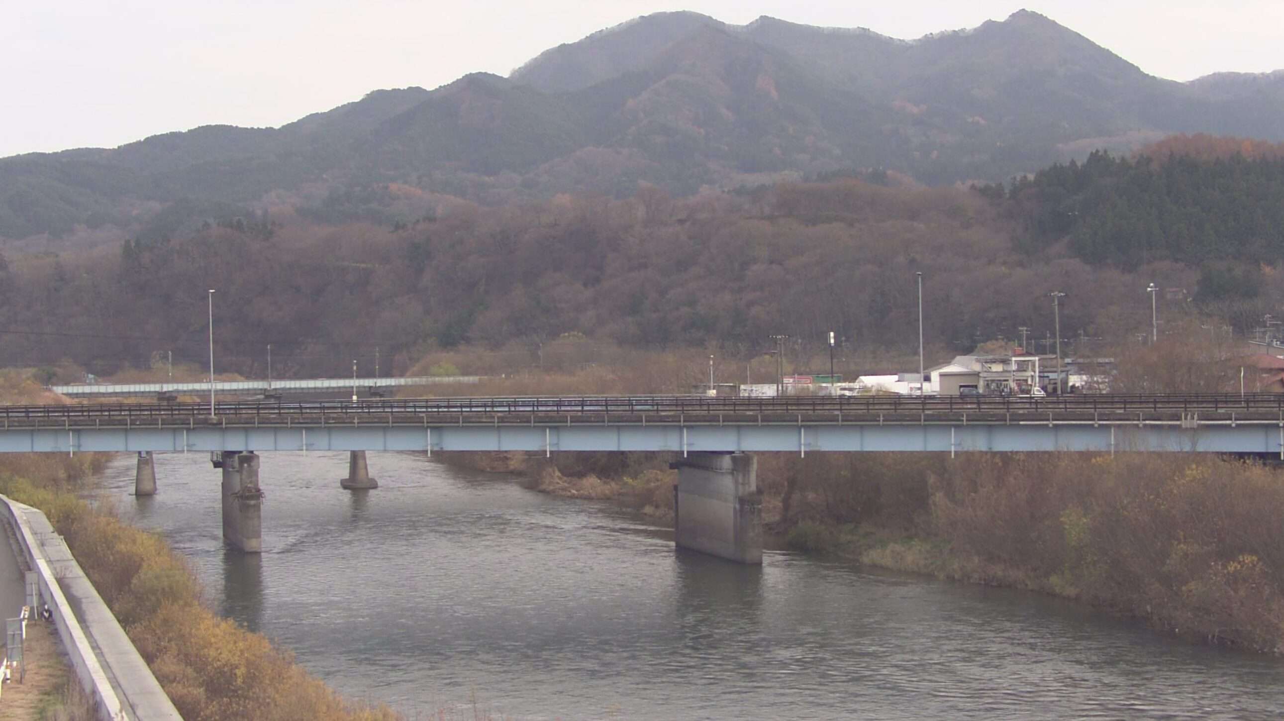 馬淵川古牧橋近郊ライブカメラ(青森県南部町沖田面)