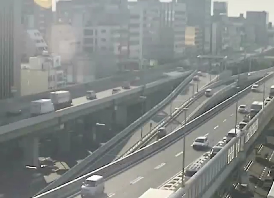 阪神高速3号神戸線阿波座ライブカメラ(大阪府大阪市西区)