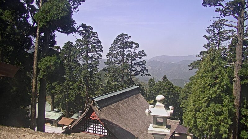英彦山神宮下宮ライブカメラ(福岡県添田町英彦山)