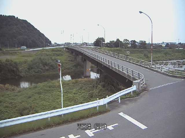 関川天王橋ライブカメラは、愛媛県四国中央市土居町の天王橋に設置された関川が見えるライブカメラです。