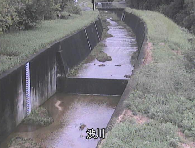 渋川水位観測所ライブカメラは、京都府井手町井手の渋川水位観測所に設置された渋川が見えるライブカメラです。