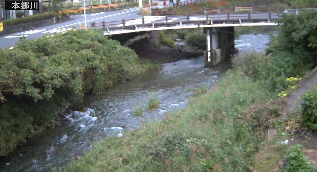 本郷川広瀬橋付近ライブカメラは、山口県岩国市錦町の広瀬橋付近に設置された本郷川が見えるライブカメラです。