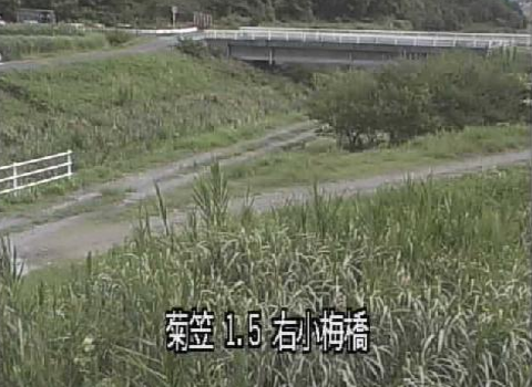 下小笠川小梅橋ライブカメラは、静岡県掛川市川久保の小梅橋に設置された下小笠川が見えるライブカメラです。