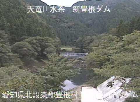 大入川貯砂ダムライブカメラは、愛知県豊根村下黒川の貯砂ダムに設置された大入川が見えるライブカメラです。