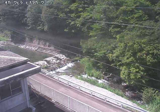 日向川小川平地区ライブカメラは、宮崎県日之影町の小川平地区に設置された日向川が見えるライブカメラです。