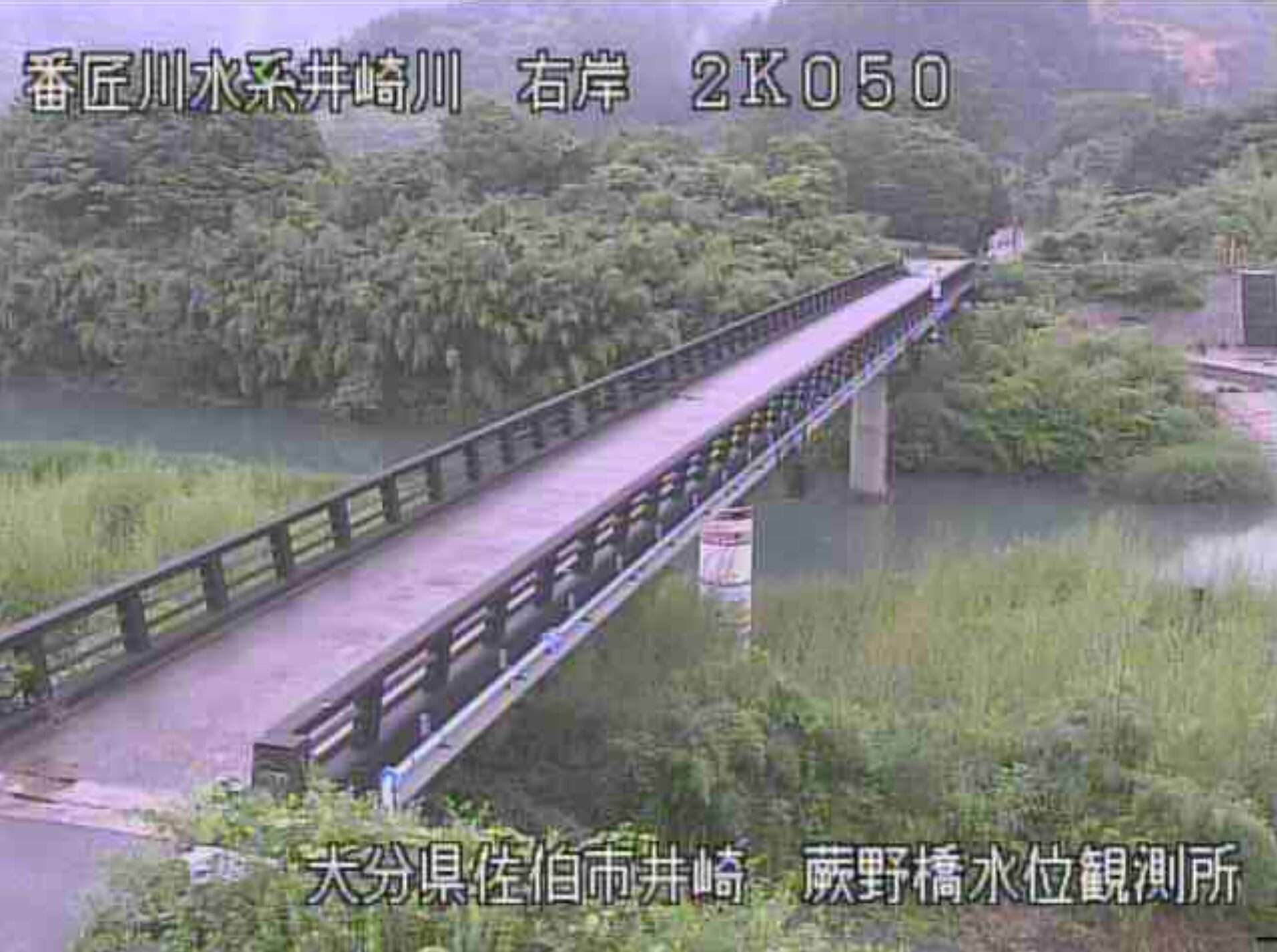 井崎川蕨野橋ライブカメラ(大分県佐伯市弥生)