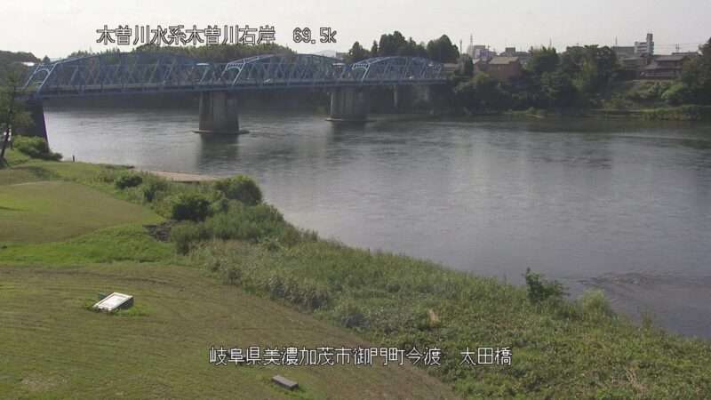 木曽川今渡ライブカメラ(岐阜県美濃加茂市御門町)