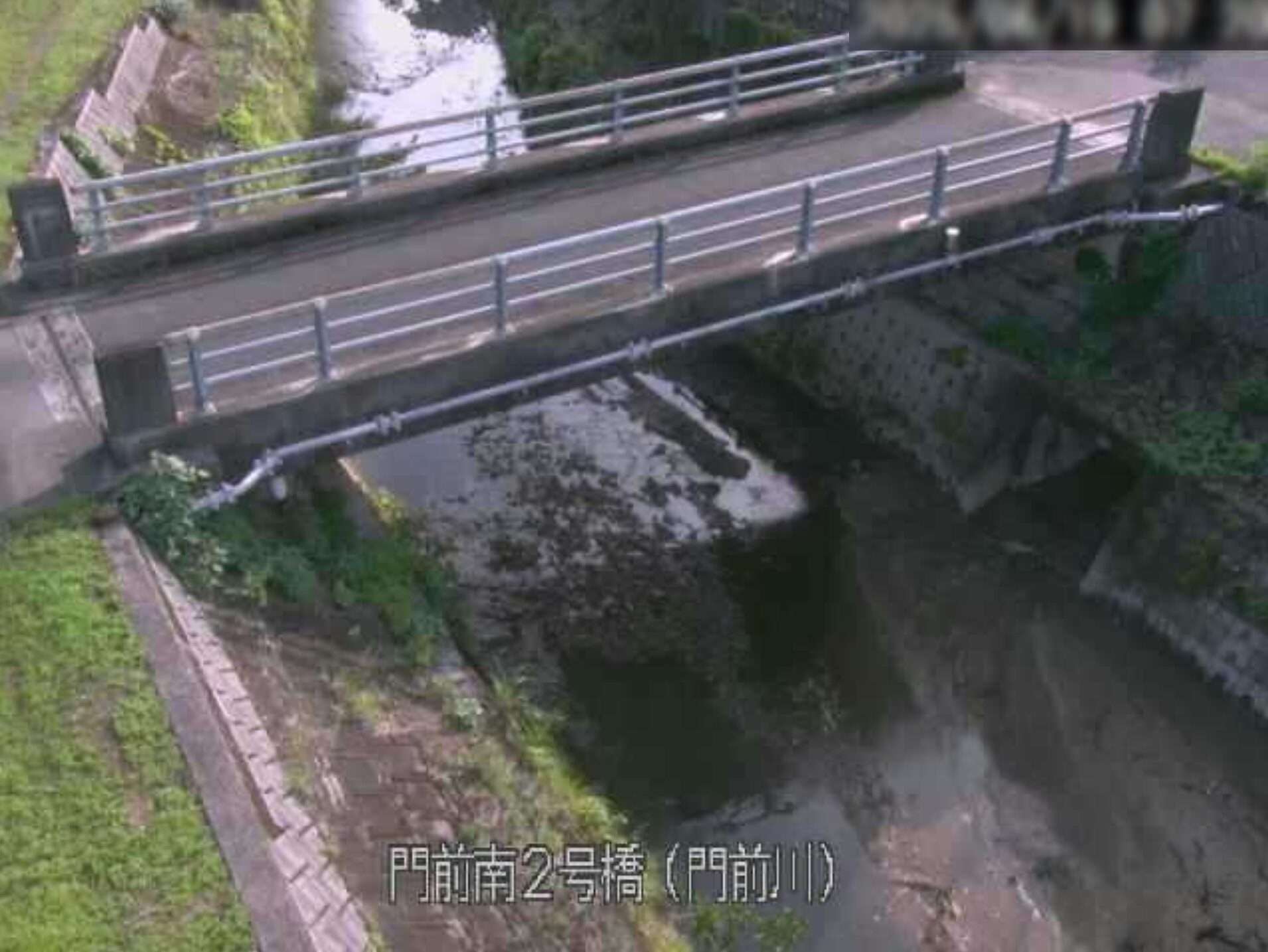 門前川門前南2号橋ライブカメラ(大分県佐伯市上岡)