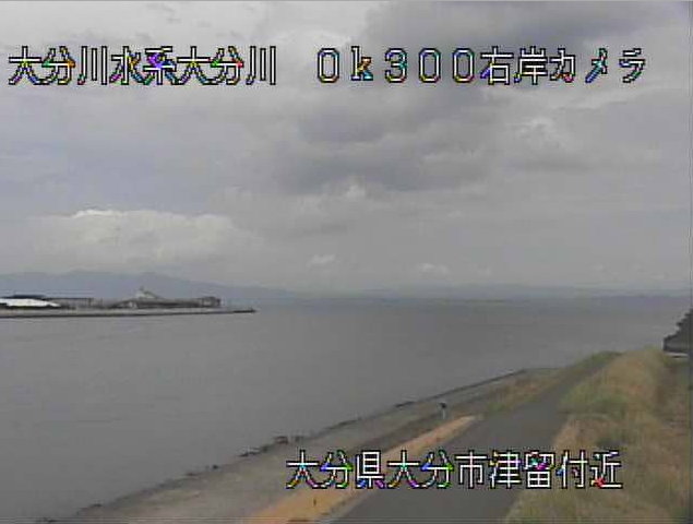 大分川津留ライブカメラは、大分県大分市の津留に設置された大分川が見えるライブカメラです。