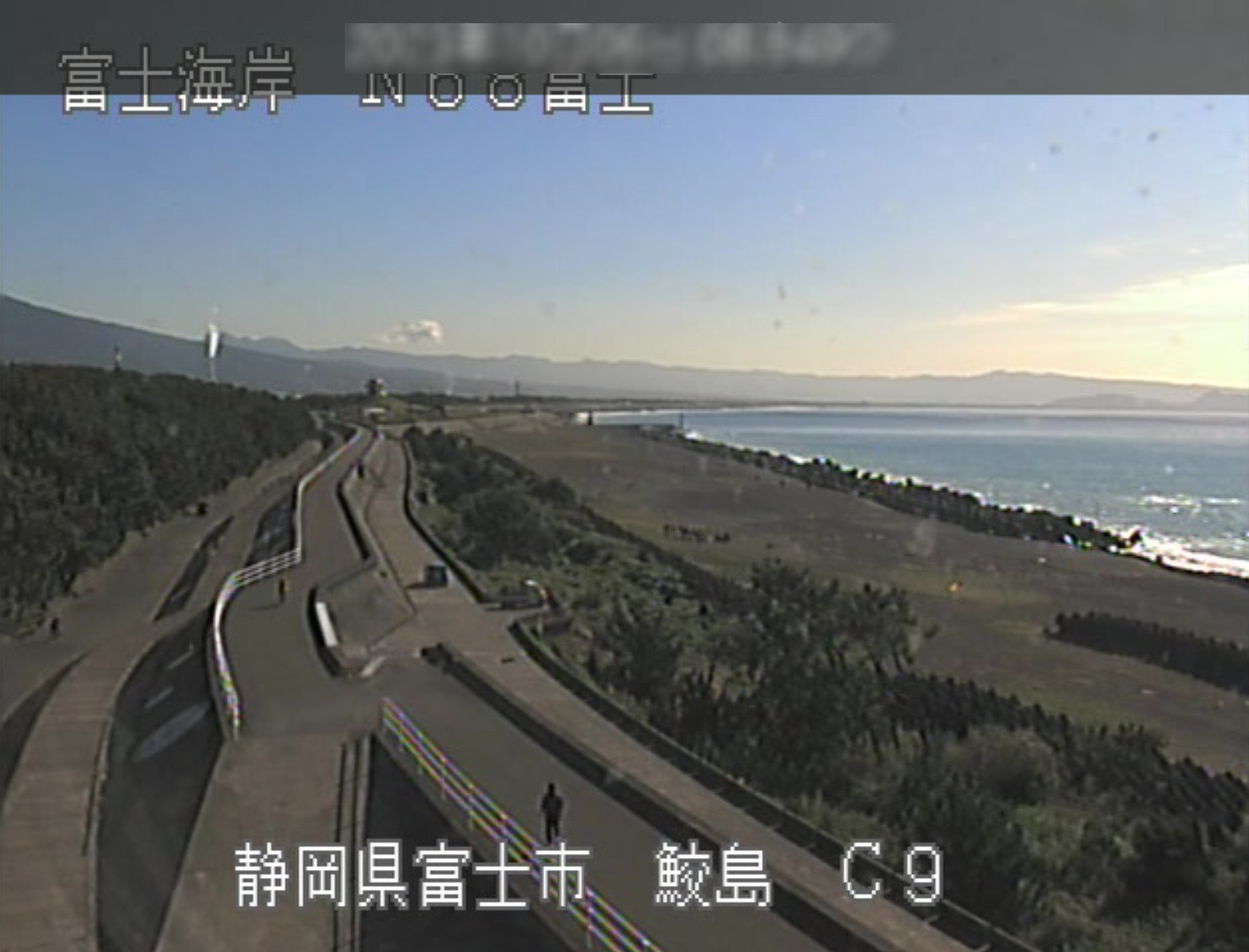 富士海岸鮫島ライブカメラ(静岡県富士市鮫島)