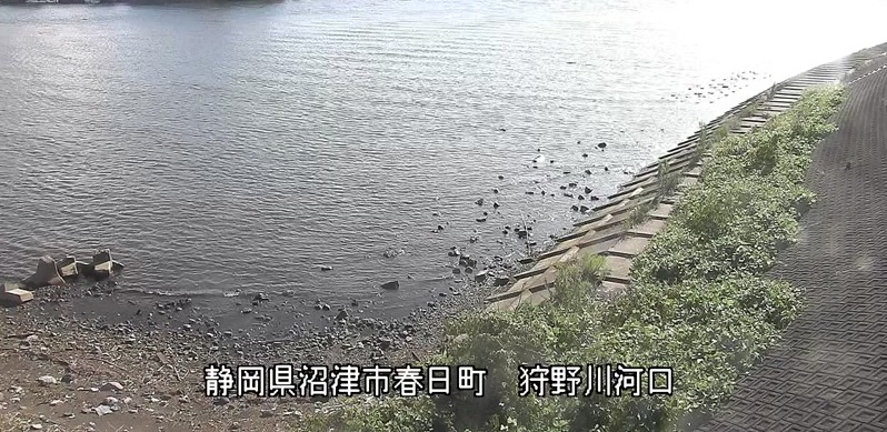 狩野川河口ライブカメラ(静岡県沼津市春日町)