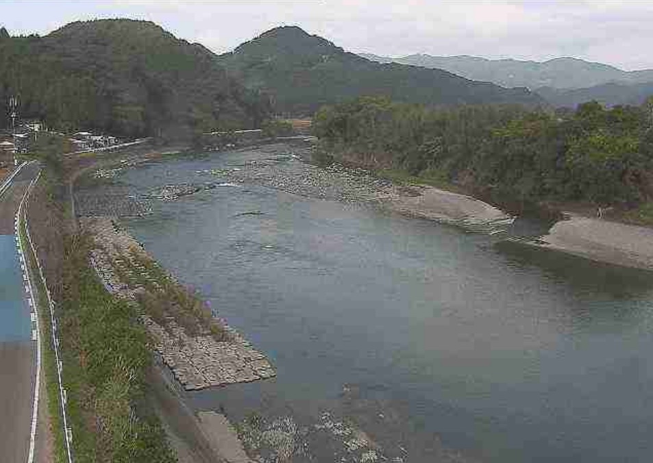 川辺川川辺大橋ライブカメラ(熊本県相良村川辺)