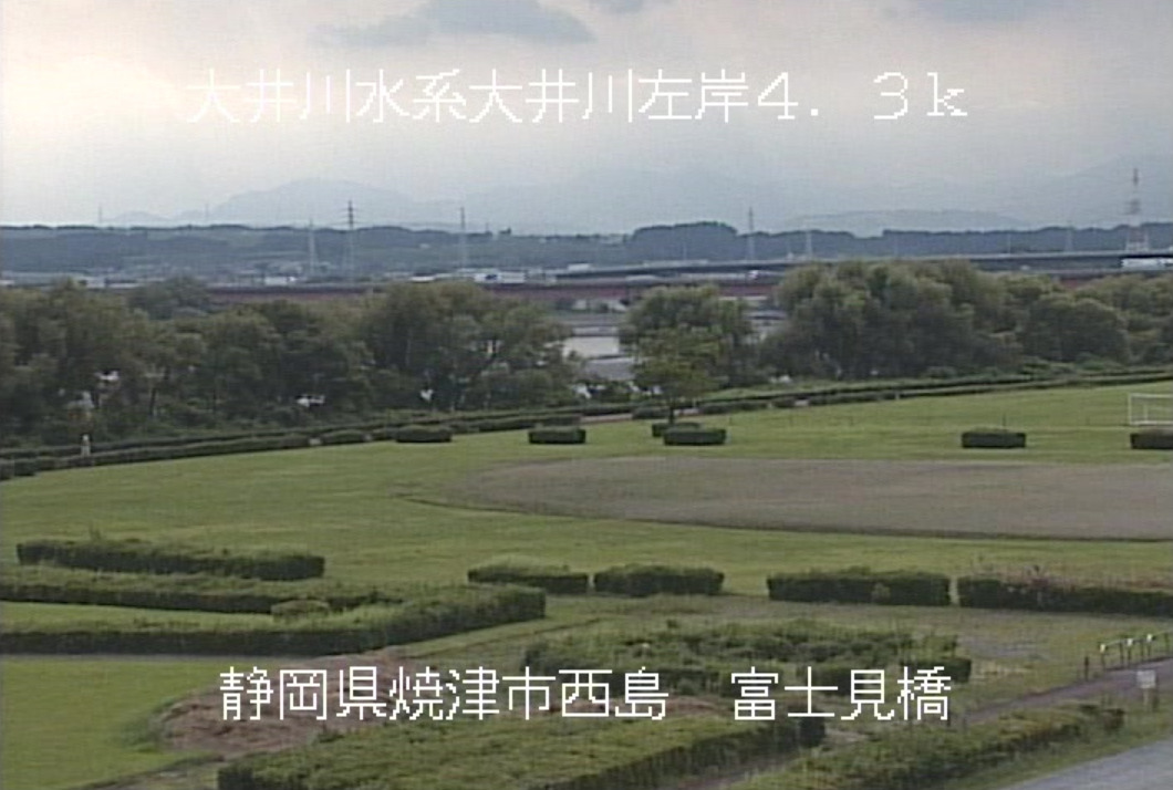 大井川富士見橋ライブカメラ(静岡県焼津市西島)