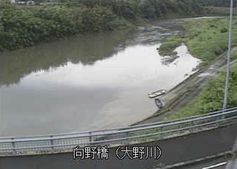 大野川向野橋ライブカメラ(大分県豊後大野市三重町)