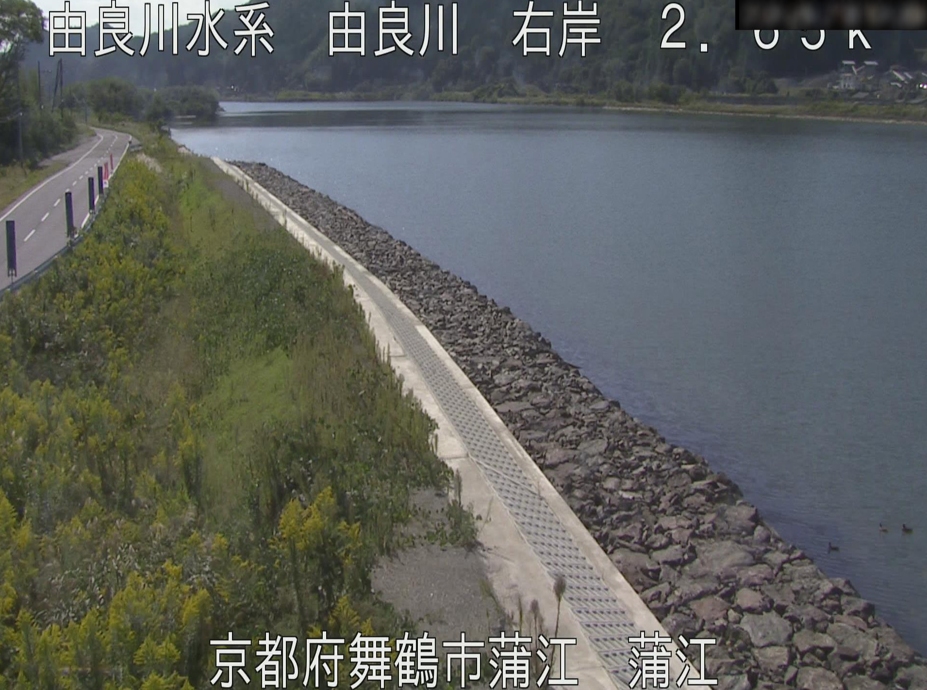 由良川蒲江ライブカメラ(京都府舞鶴市蒲江)