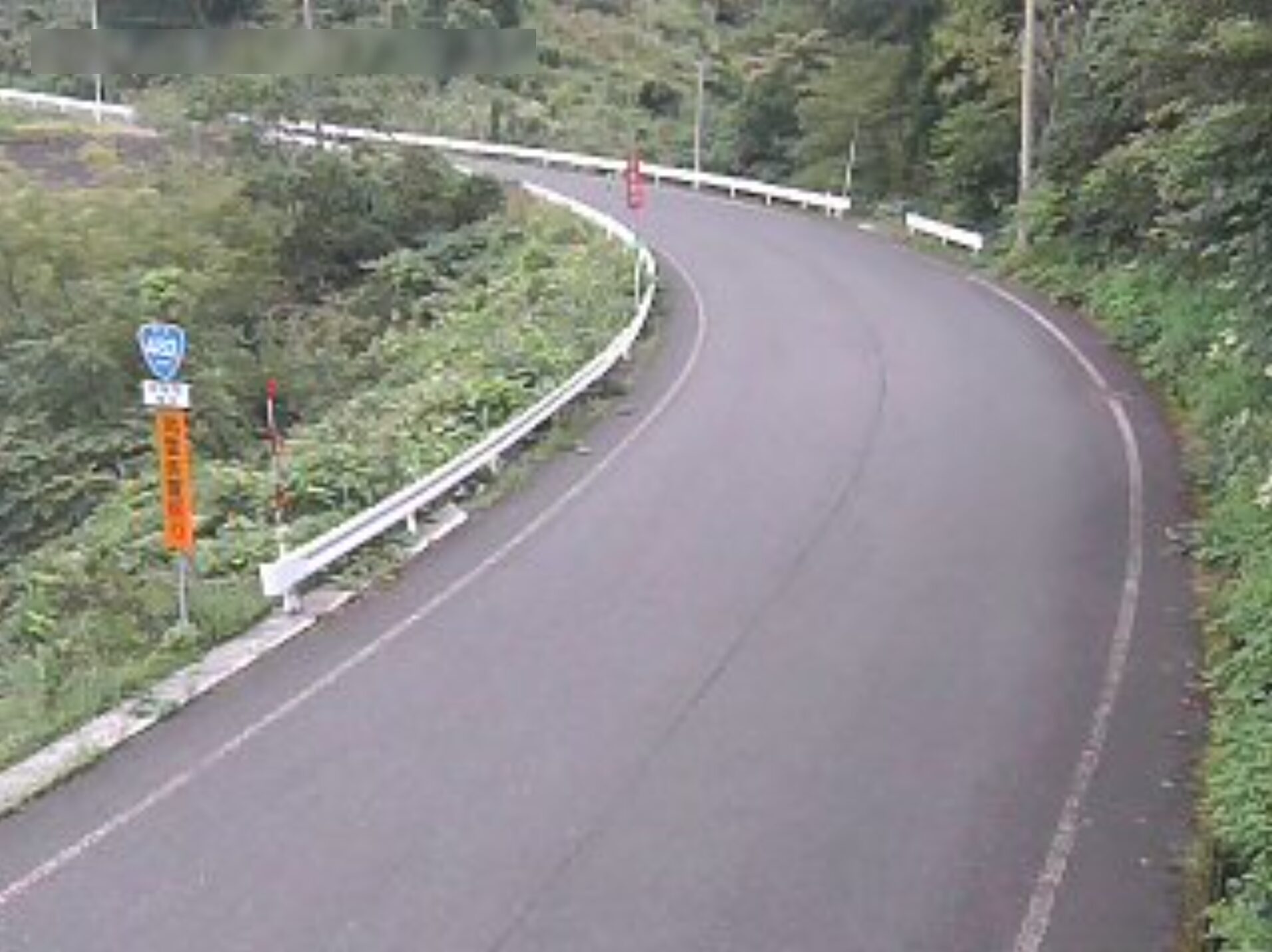 国道482号つくよね上りライブカメラ(鳥取県若桜町つく米)