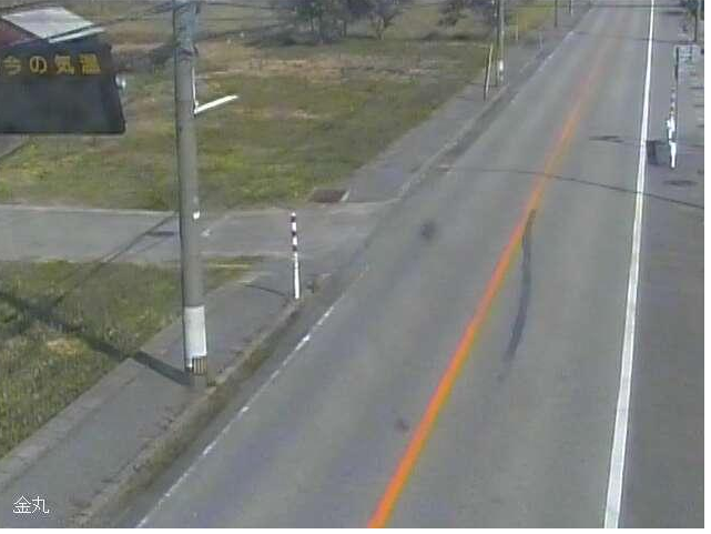 石川県道2号七尾羽咋線金丸ライブカメラは、石川県中能登町金丸の金丸に設置された石川県道2号七尾羽咋線が見えるライブカメラです。