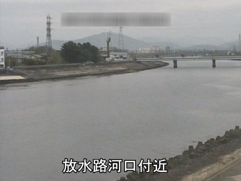 豊川放水路河口ライブカメラ(愛知県豊橋市前芝町)