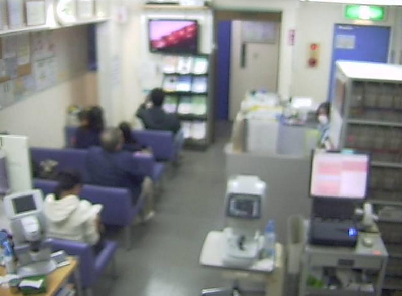 柿田眼科院内待合室ライブカメラ(千葉県流山市南流山)