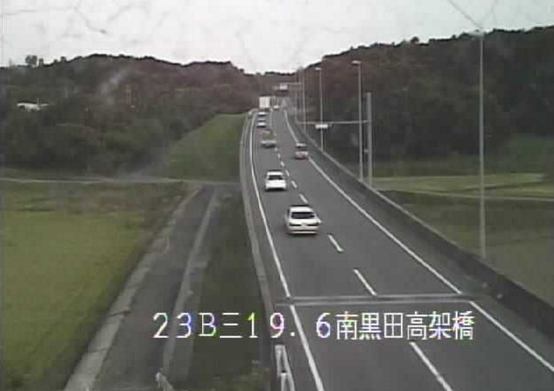 国道23号中勢バイパス南黒田高架橋ライブカメラ(三重県津市河芸町)