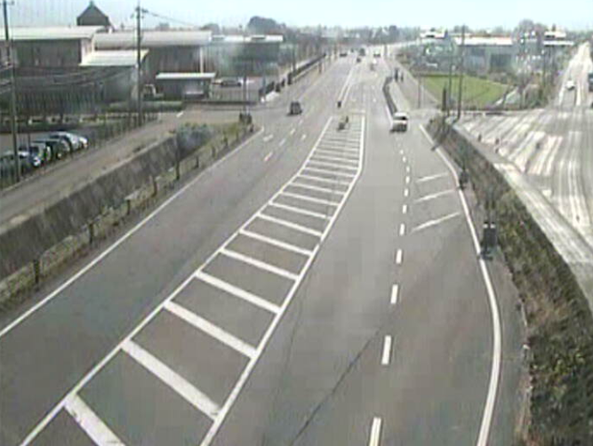 国道157号南新在家ライブカメラ(福井県大野市南新在家)