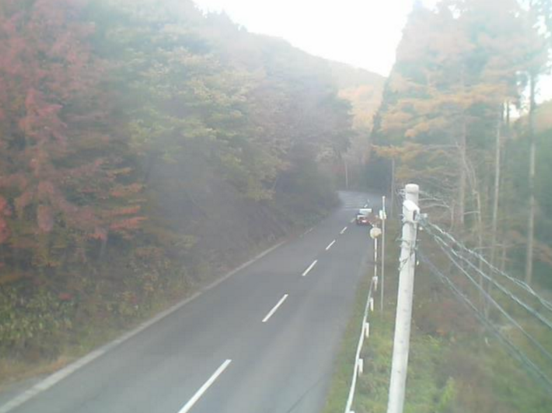 国道118号鳳坂峠第1ライブカメラ(福島県天栄村羽鳥)