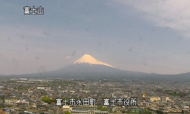 富士市役所富士山ライブカメラ(静岡県富士市永田町)