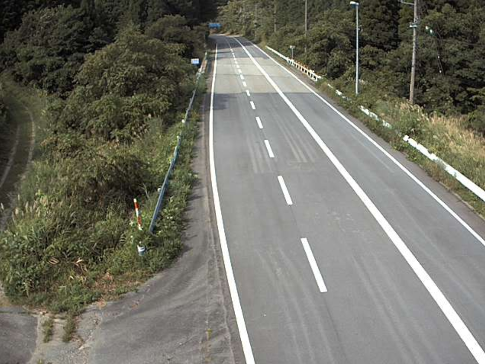 国道158号清見町小鳥峠荘川方面ライブカメラ(岐阜県高山市清見町牧ケ洞)