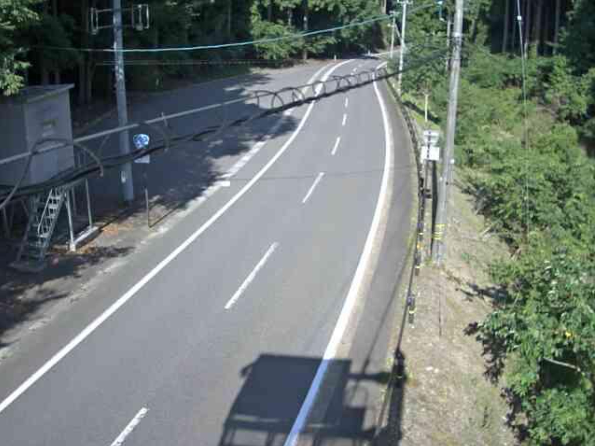 国道305号奥野々ライブカメラ(福井県南越前町奥野々)