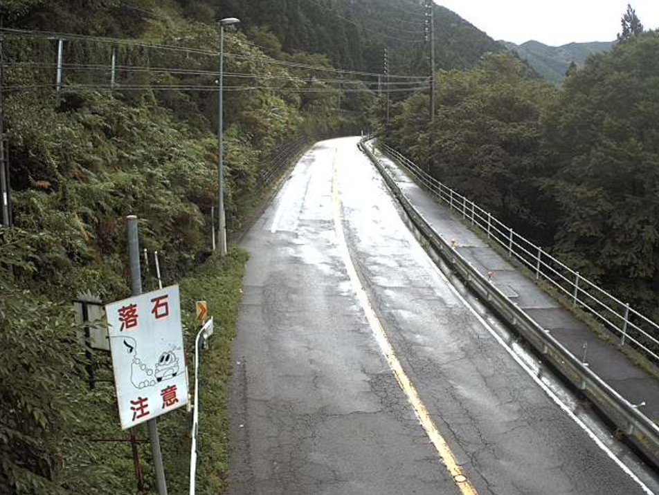 国道472号明宝二間手清見方面ライブカメラ(岐阜県郡上市明宝二間手)