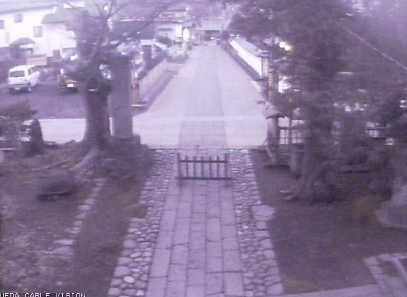 UCV信濃国分寺境内参道側ライブカメラ(長野県上田市国分)
