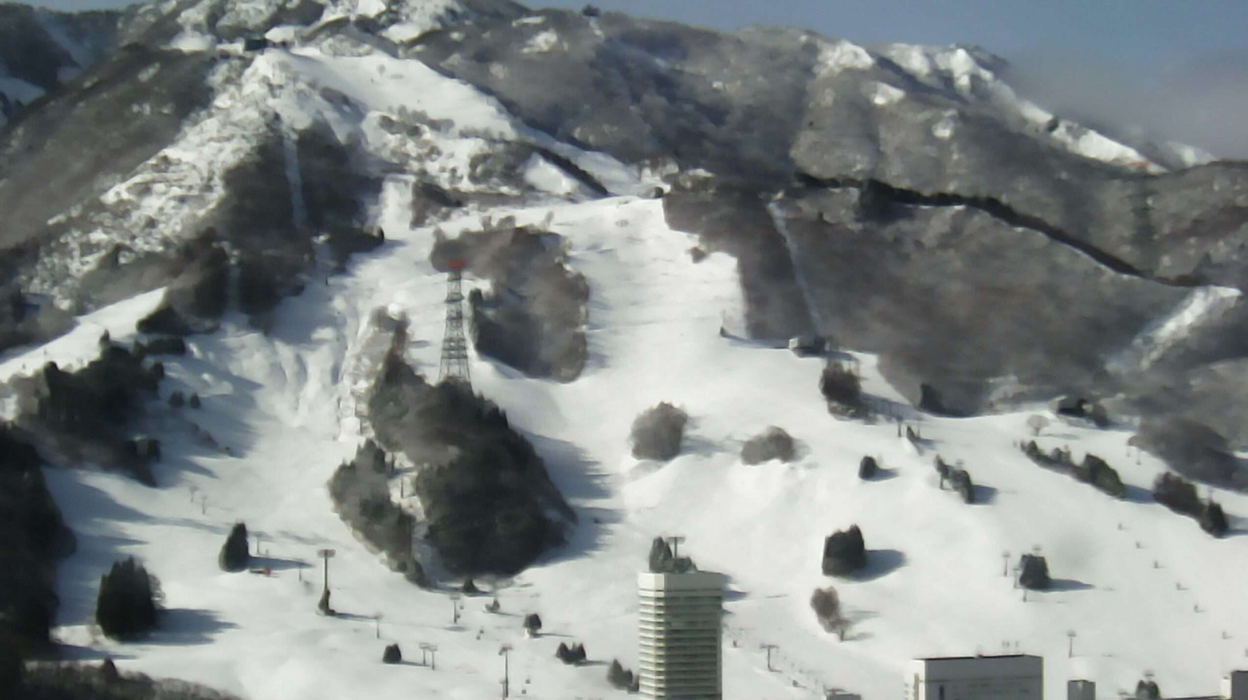 ファミールヴィラ苗場タワー苗穂スキー場ライブカメラ(新潟県湯沢町三国)