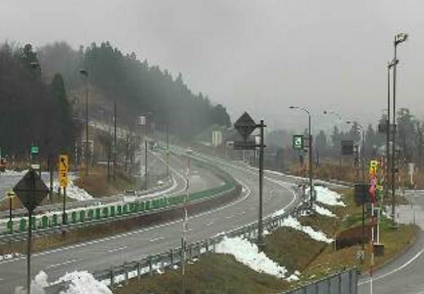 JCV上信越道新井PAライブカメラ(新潟県妙高市猪野山)