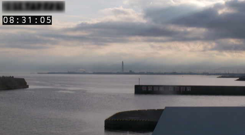 富山県新湊マリーナライブカメラ(富山県射水市海竜新町)