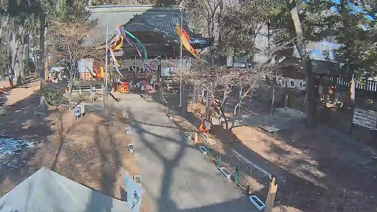 UCV大星神社ライブカメラ(長野県上田市中央)