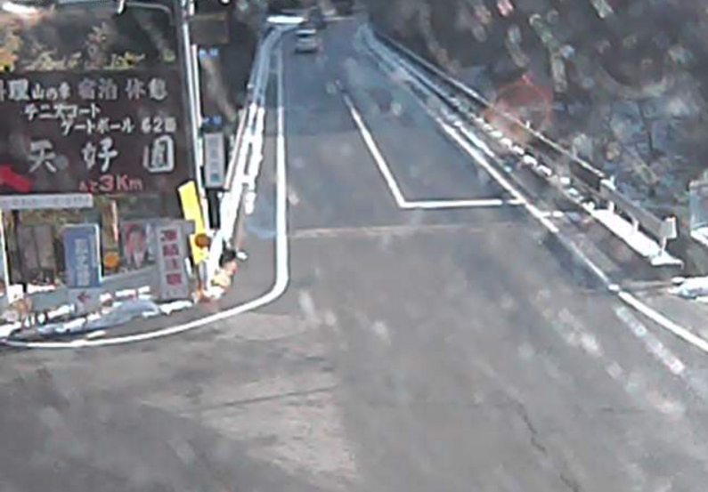 国道166号木津ライブカメラ(奈良県東吉野村木津)