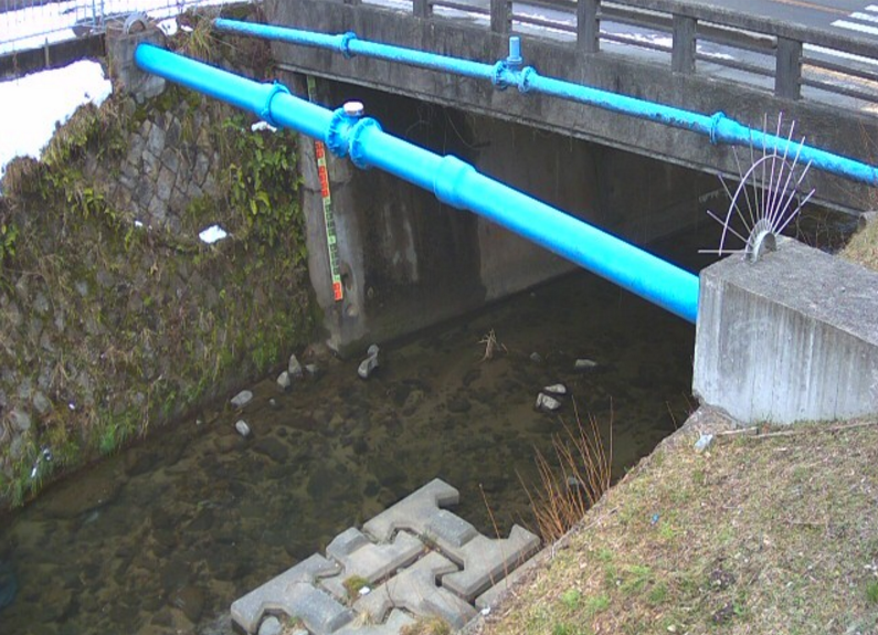 余野川女美尾橋ライブカメラ(大阪府豊能町余野)