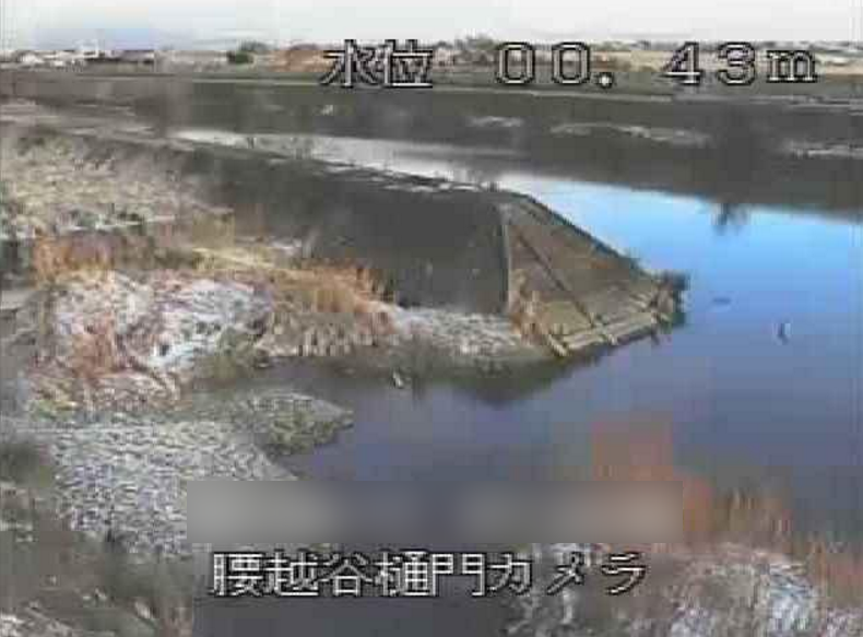 津屋川腰越谷樋門ライブカメラ(岐阜県海津市南濃町)