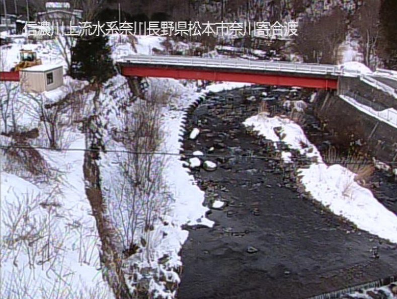 奈川寄合渡ライブカメラ(長野県松本市奈川)