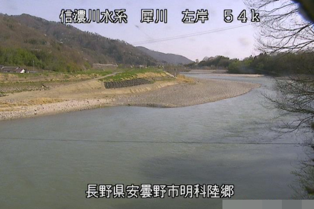 犀川陸郷ライブカメラ(長野県安曇野市明科)