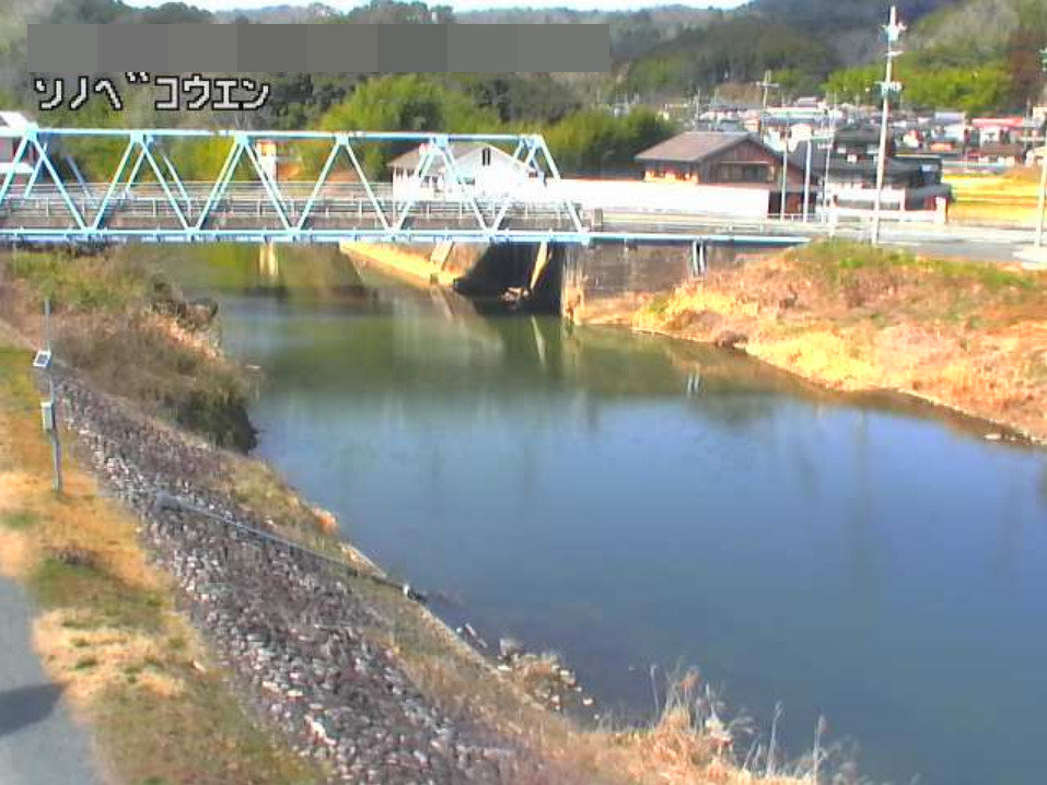 園部川園部公園ライブカメラ(京都府南丹市園部町)