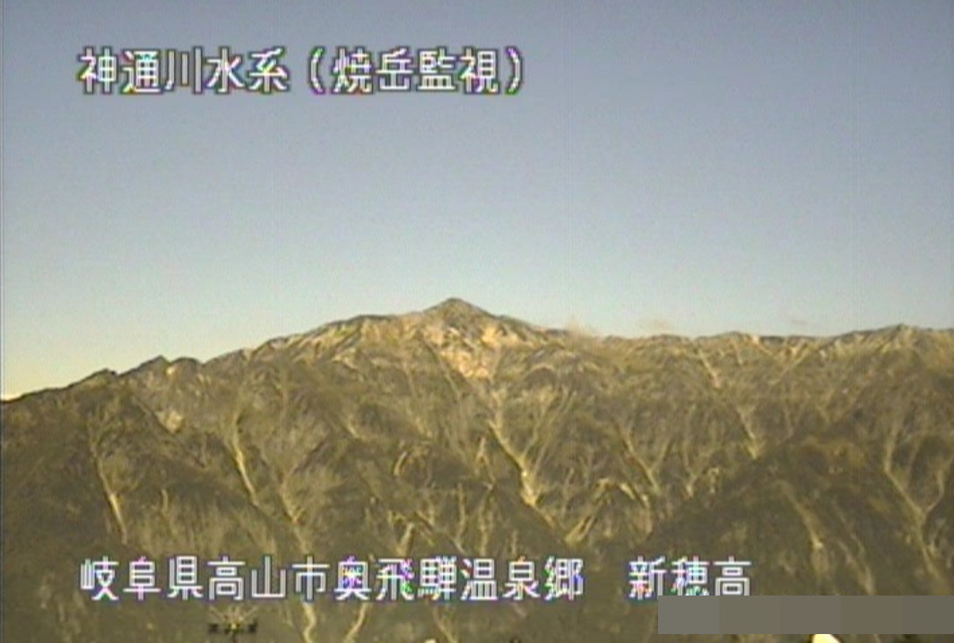 焼岳新穂高展望台ライブカメラ(岐阜県高山市奥飛騨温泉郷)