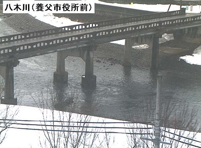 八木川養父市役所前ライブカメラ(兵庫県養父市八鹿町)