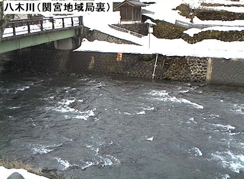 八木川養父市役所関宮地域局裏ライブカメラ(兵庫県養父市関宮)
